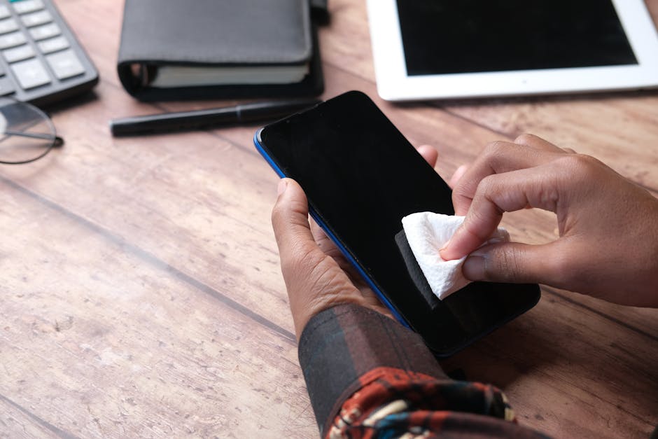como fazer limpeza geral no celular
