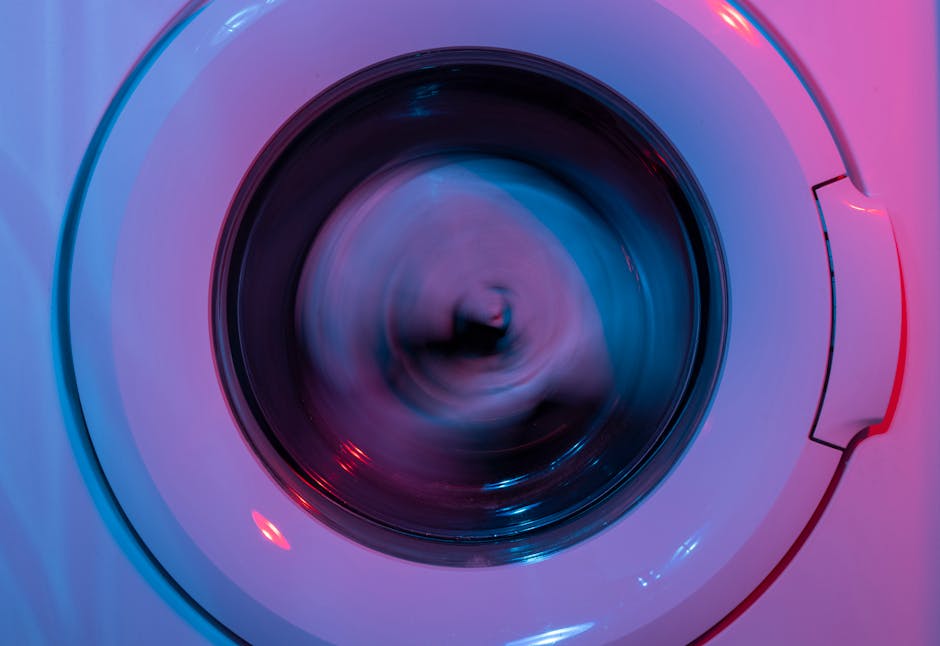como lavar roupa com centrifuga